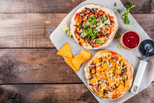 Taco mexicain fait maison PIzza