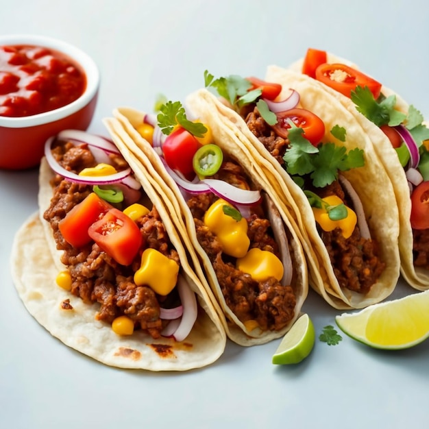 Des tacos délicieux en abondance