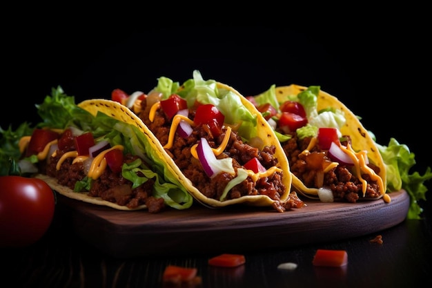 Des tacos épicés et savoureux