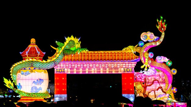 Taiwan Festival des lanternes animé Xianglong Xianrui lanterne