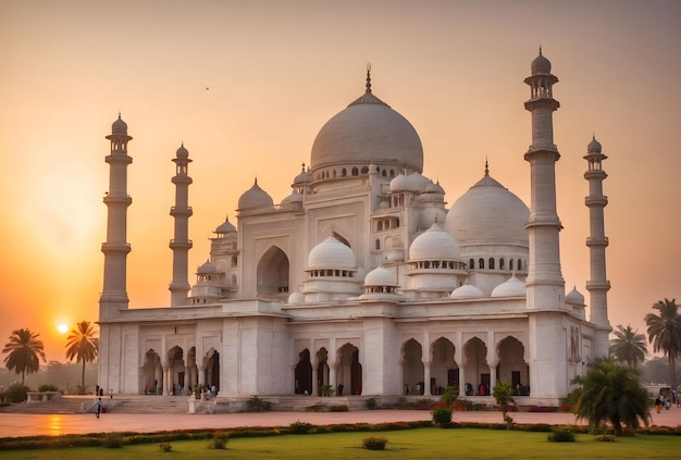 Le Taj Mahal à Agra, dans l'Uttar Pradesh, en Inde