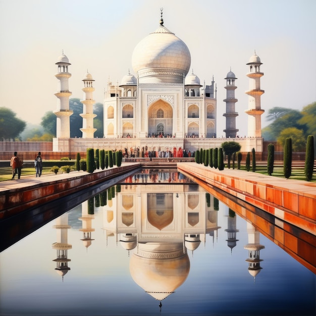 Le Taj Mahal en Inde