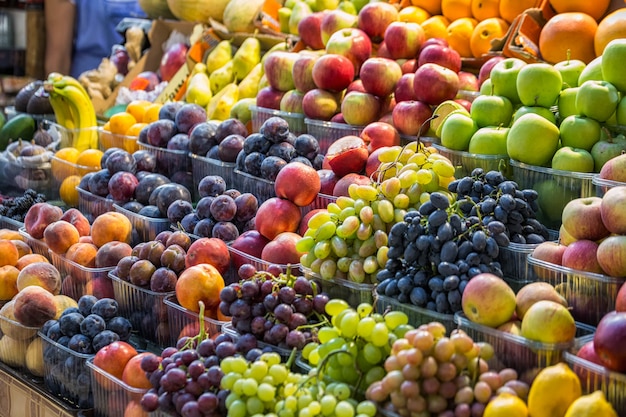 Étal de marché