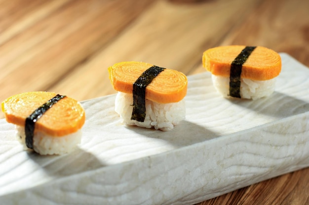 Tamago Nigiri Oeuf Sushi