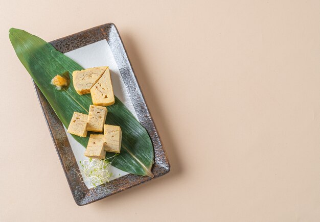 Tamagoyaki, omelette roulée japonaise