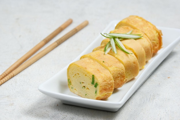 tamagoyaki, omelette roulée japonaise