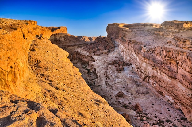 Tamerza canyon Star Wars Sahara Tunisie Afrique