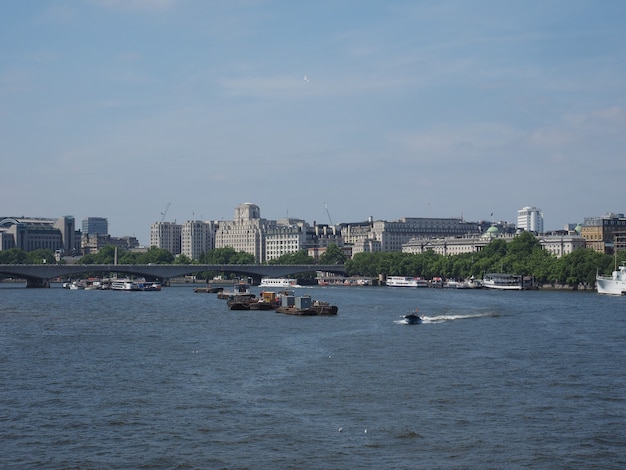 Tamise à Londres