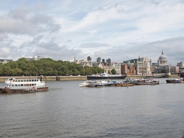 Tamise à Londres