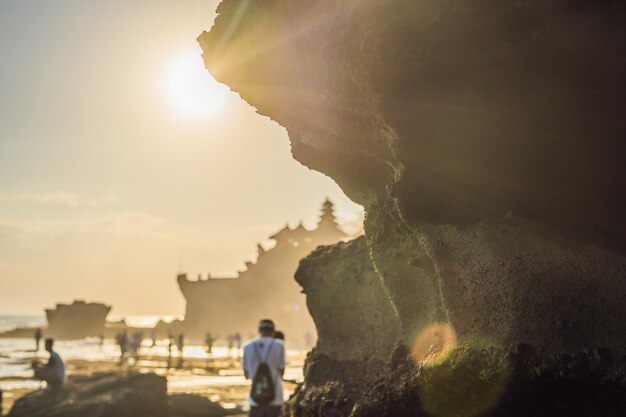 Tanah Lot - Temple dans l'océan Bali, Indonésie