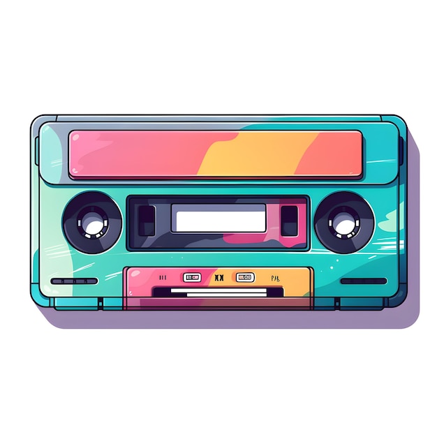 Tape VHS rétro