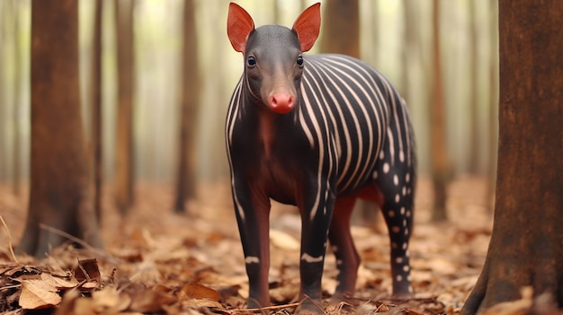 Photo tapir brésilien image créative photographique en haute définition