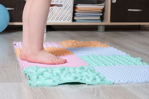 Tapis de massage des pieds pour bébés