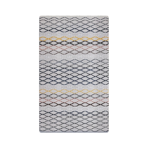 tapis pour intérieur isolé sur fond blanc décor à la maison illustration 3D rendu cg