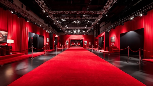 Le tapis rouge au musée du tapis rouge