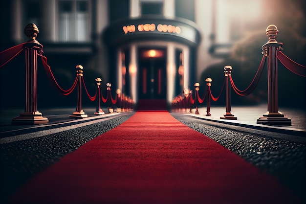 Tapis rouge3d générative ai