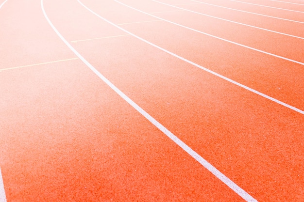 Tapis roulant rouge au stade