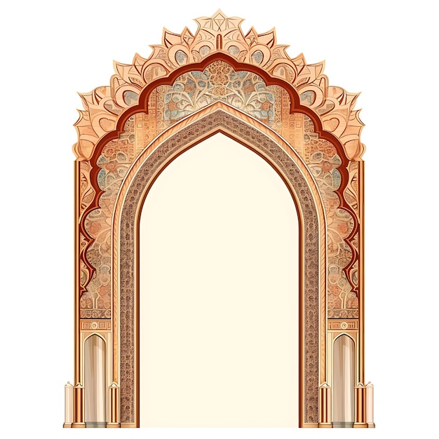 Tapis saoudien Al Medina, motif inspiré de la ville sainte, Motifs en brocart Curvi, cadre artistique décoratif