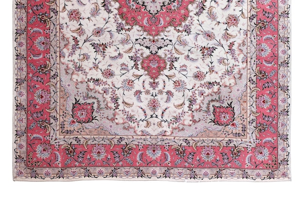 Tapis turc antique tissé à la main