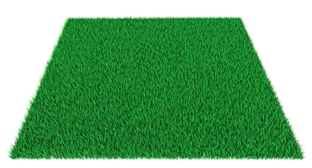 Tapis vert herbe rectangulaire