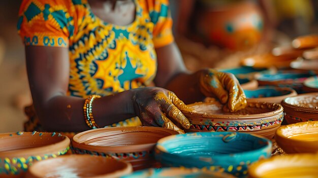 Photo tapisserie vibrante de fêtes de voisins, de festivals et d'activités communautaires pour un divertissement familial diversifié