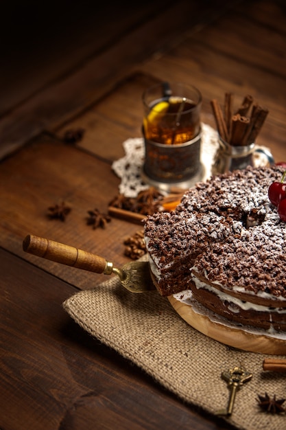 Tarte au chocolat maison