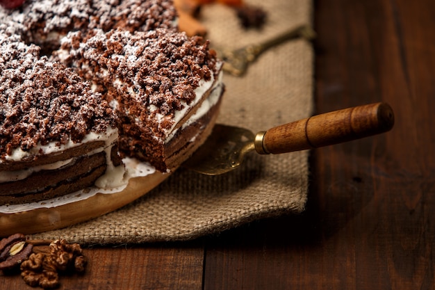 Tarte au chocolat maison