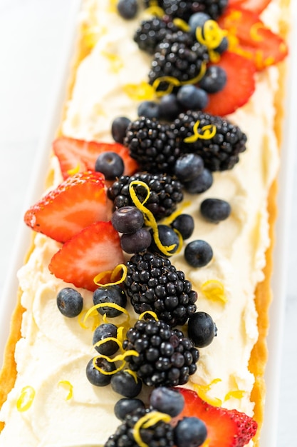 Tarte au mascarpone