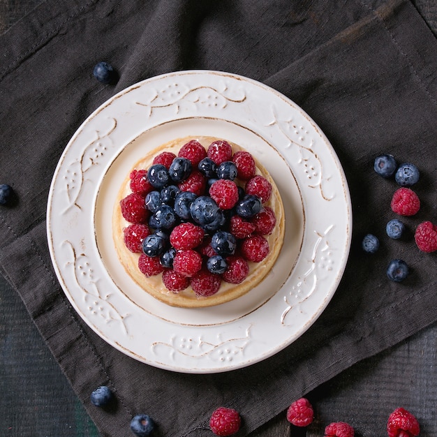 Tarte aux baies fraîches