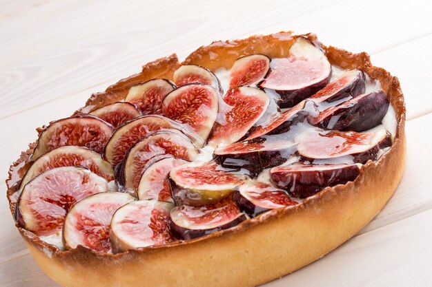 Tarte aux figues à la crème de fromage