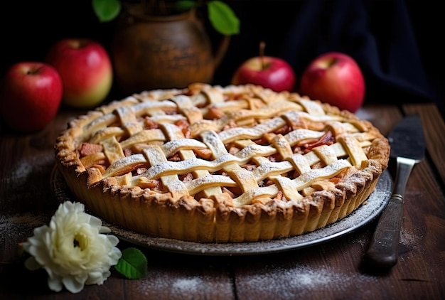 tarte aux pommes acidulées à la manière des Whitcombgirls