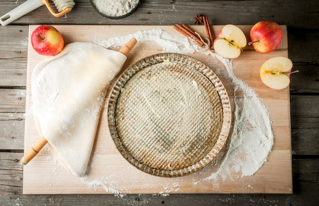 Tarte aux pommes de cuisine