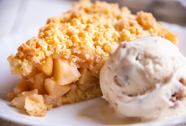 Tarte aux pommes gâteau aux fruits maison traditionnel à la cannelle