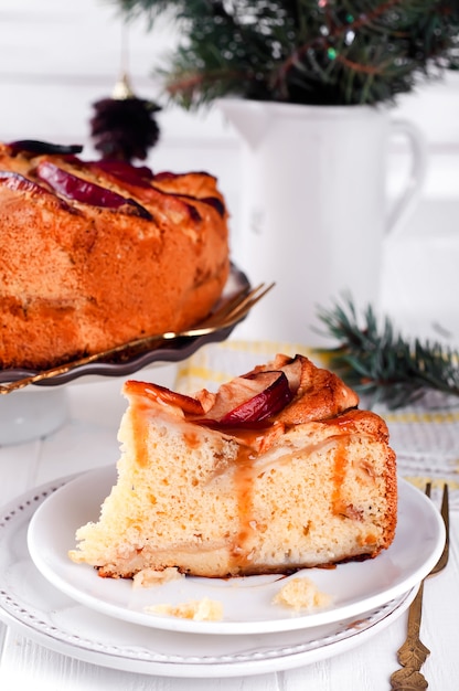 Tarte aux pommes maison