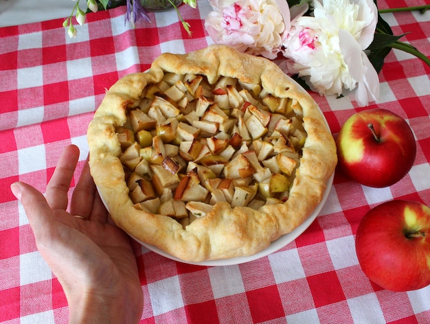 Tarte aux pommes maison