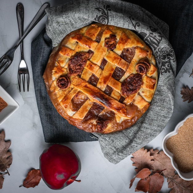 tarte aux pommes