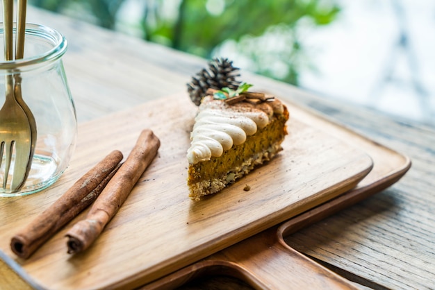 tarte à la citrouille