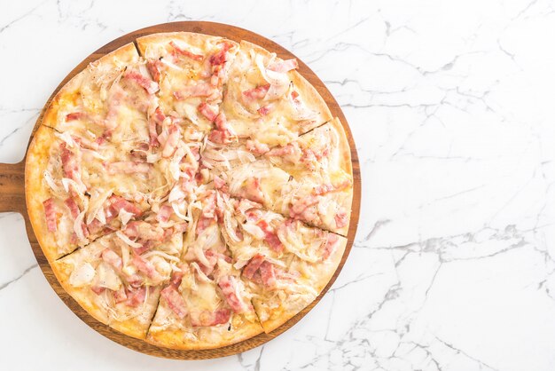 Tarte flambée pizza