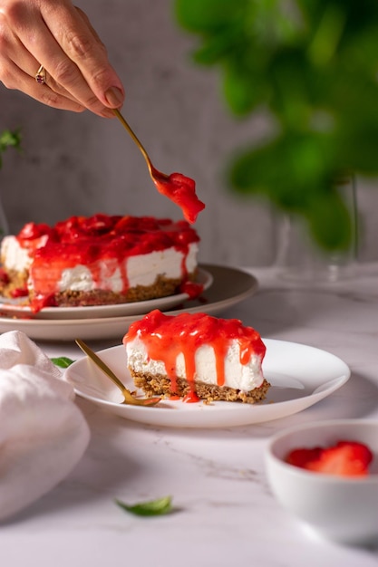 Tarte à la fraise