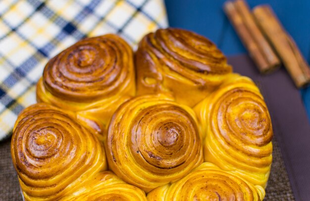 Tarte ronde au beurre maison