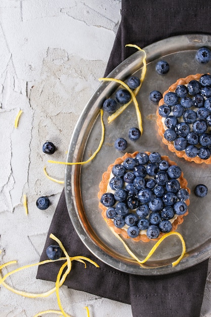 Tartelettes aux bleuets