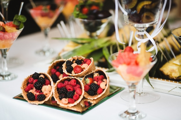 tartes aux fruits