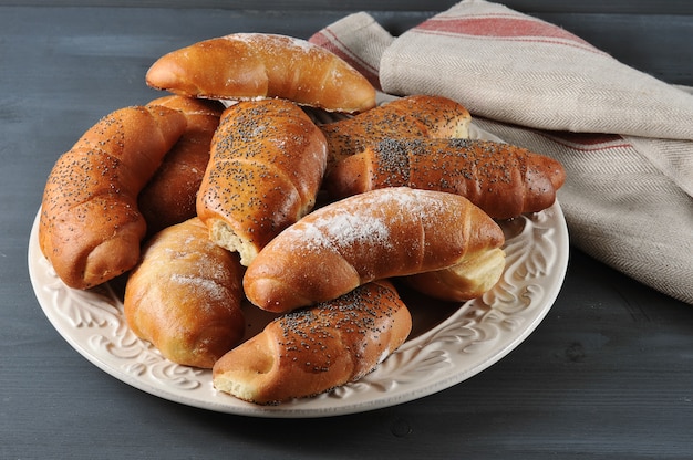 Tartes aux graines de pavot et à la poudre de vanille