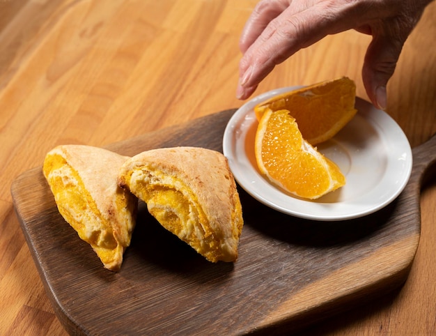 Tartes maison à la crème de mandarine, gâteaux maison