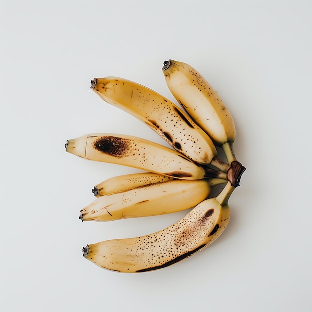 Photo un tas de bananes qui ont été mangées par un homme
