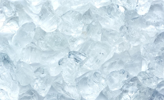 Tas de glace écrasée