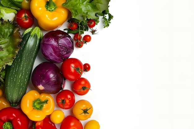 un tas de légumes qui sont sur une table