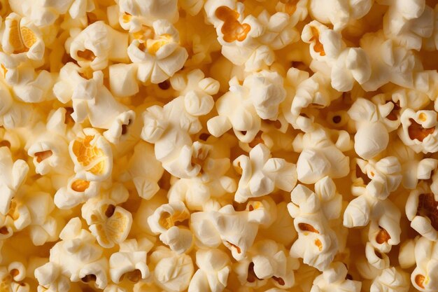 un tas de pop-corn qui a le mot pop-corns dessus