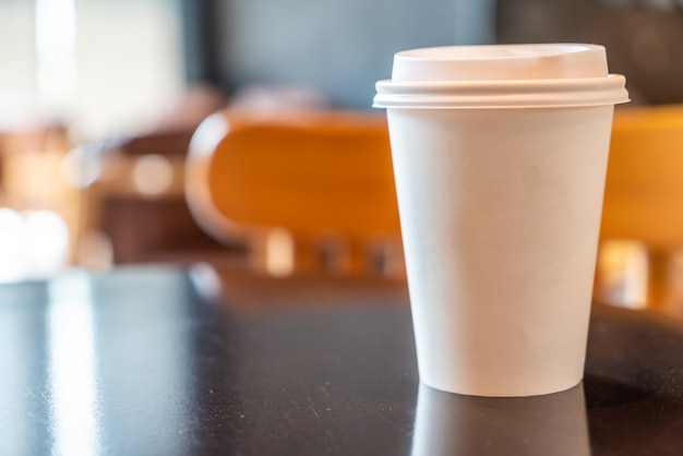 tasse de café au café chaud