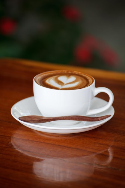 Une tasse de café au lait